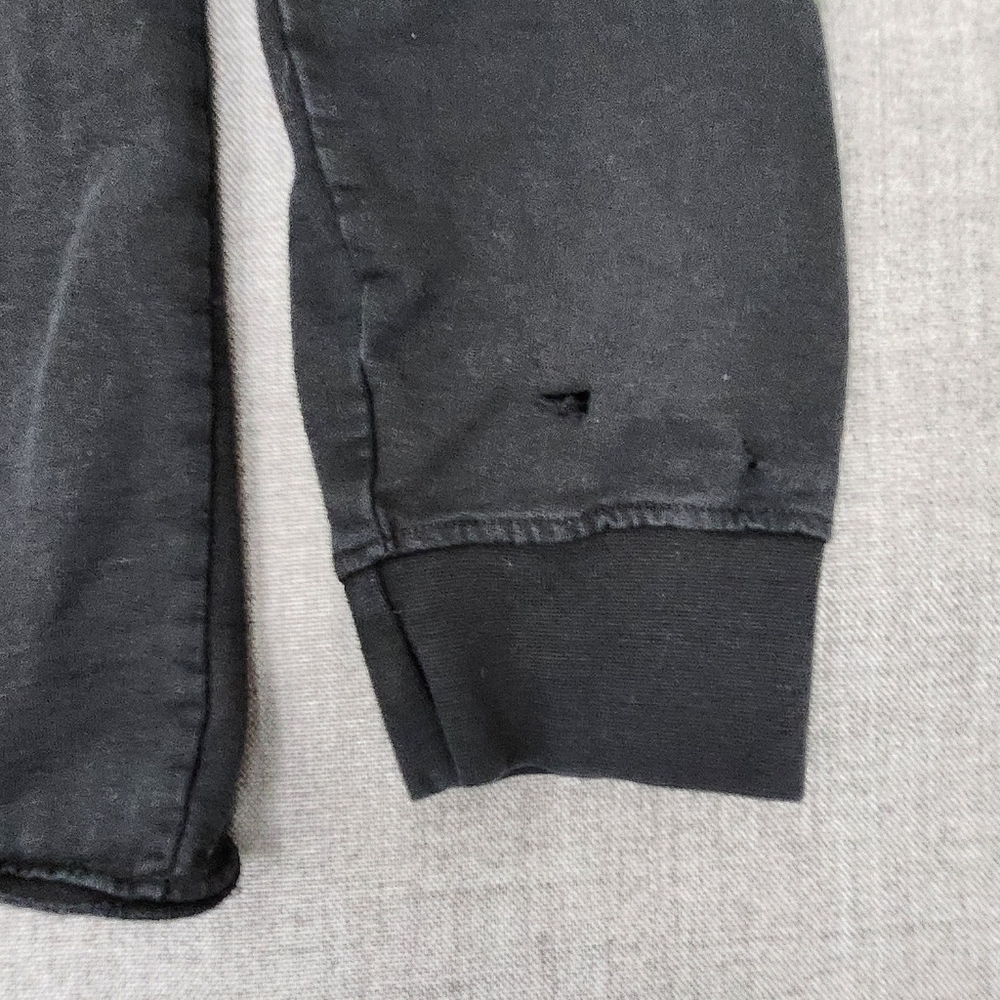 Maison Noir Judgement Graphic Skull Design Embroidered Black Hoodie. Medium - Picture 5 of 9